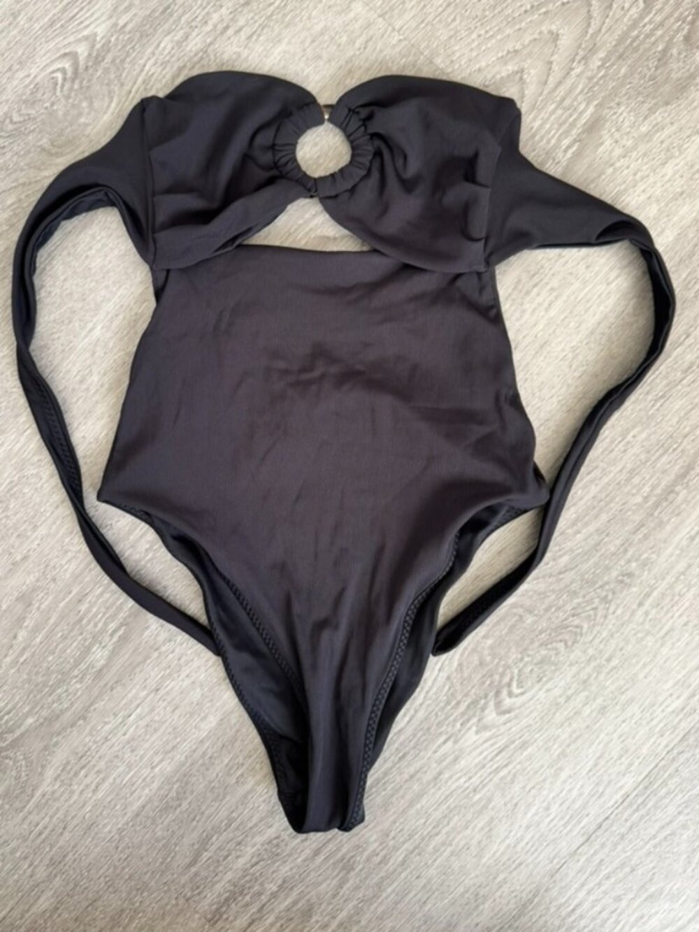 PALM by Magali Pascal Black One-Piece Swimsuit